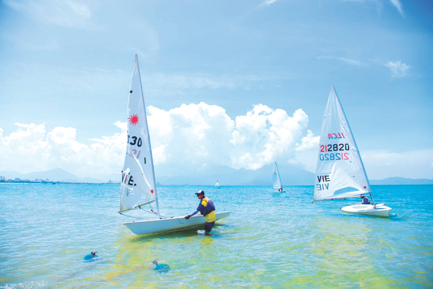 Bộ môn Sailing (thuyền buồm) tại Đà Nẵng hoạt động chủ yếu để luyện tập phục vụ cho các giải thi đấu quốc tế