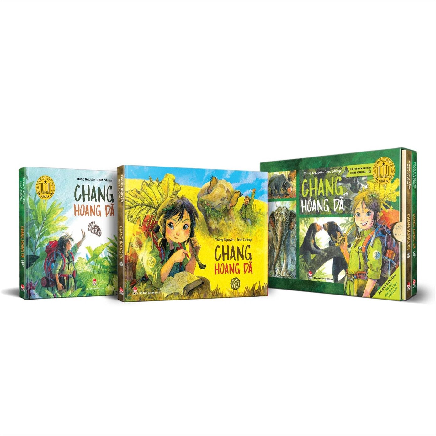 Chang hoang dã-Gấu-Giải A Giải thưởng Sách Quốc gia, đã được bán bản quyền ra nhiều quốc gia trên thế giới