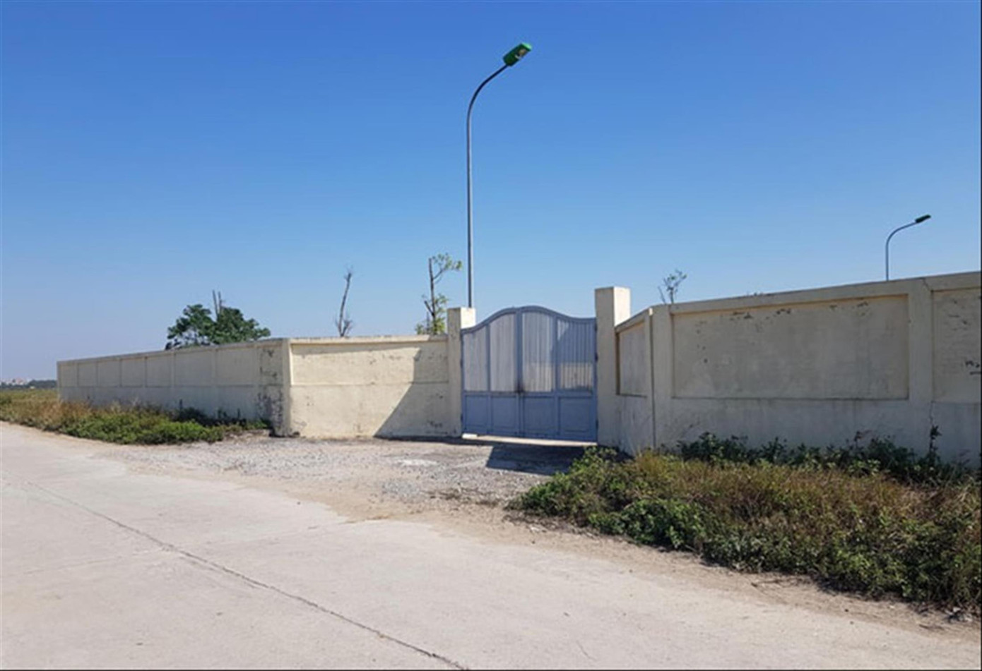 Khu giết mổ gia cầm tập trung tại xã Bình Minh vẫn đang bỏ hoang