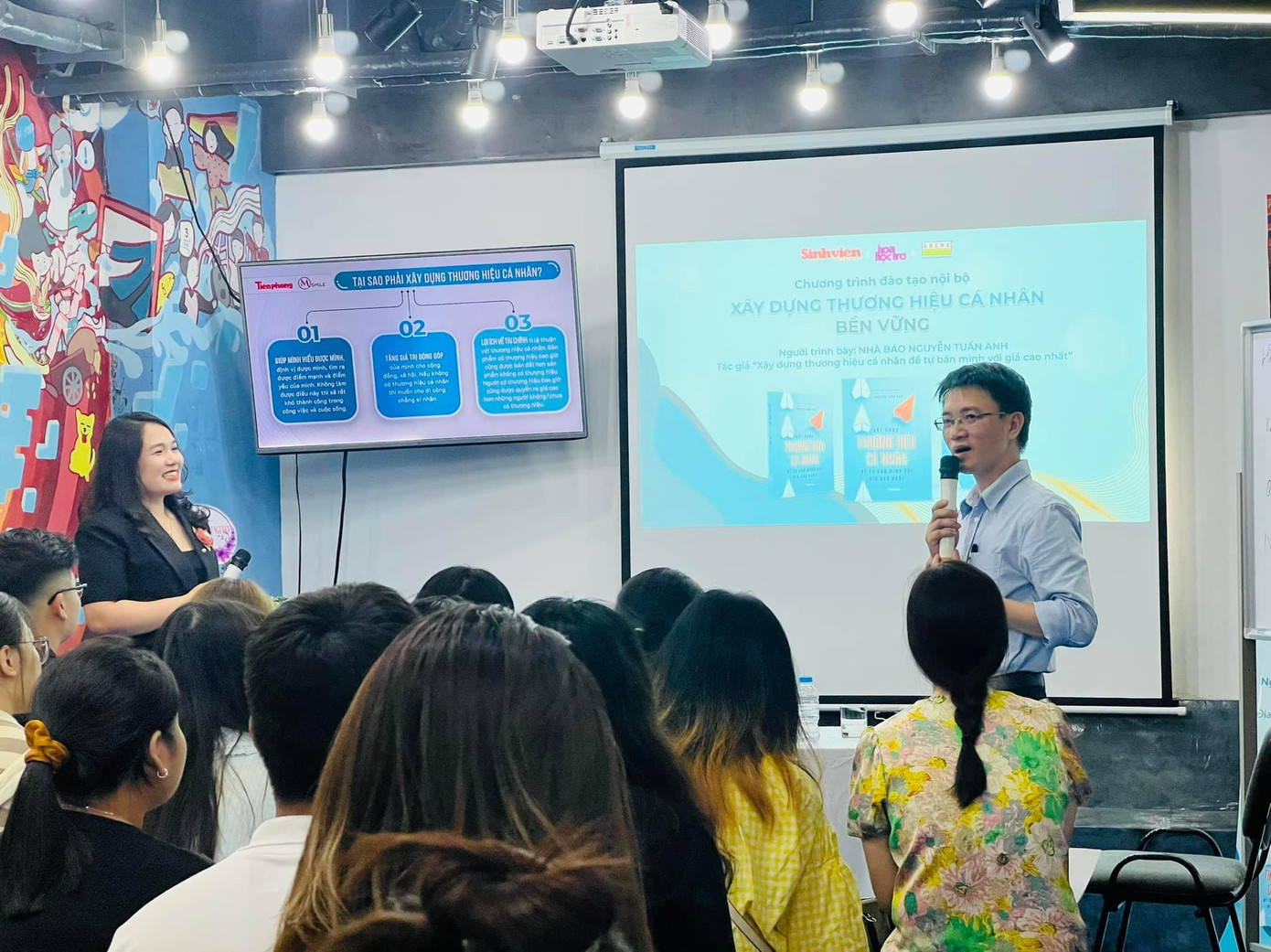 Tác giả, nhà báo Nguyễn Tuấn Anh chia sẻ tại chương trình.