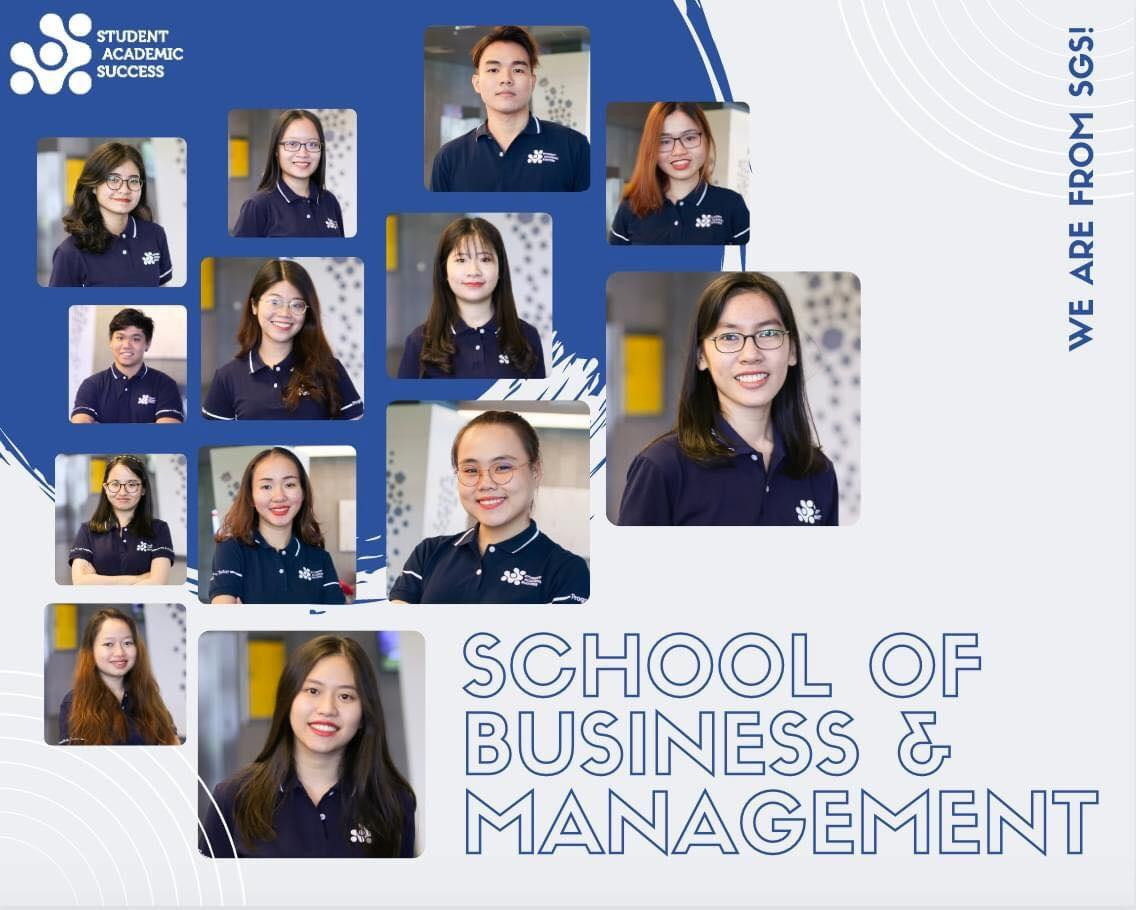 Là một trợ giảng tích cực của bộ phận Thành công học tập cho sinh viên tại RMIT, Lê Nguyễn Hoàng Yến (thứ nhất bên phải, hàng thứ hai) đóng góp to lớn cho việc nâng cao tiêu chuẩn học thuật của Khoa Kinh doanh và Quản trị.