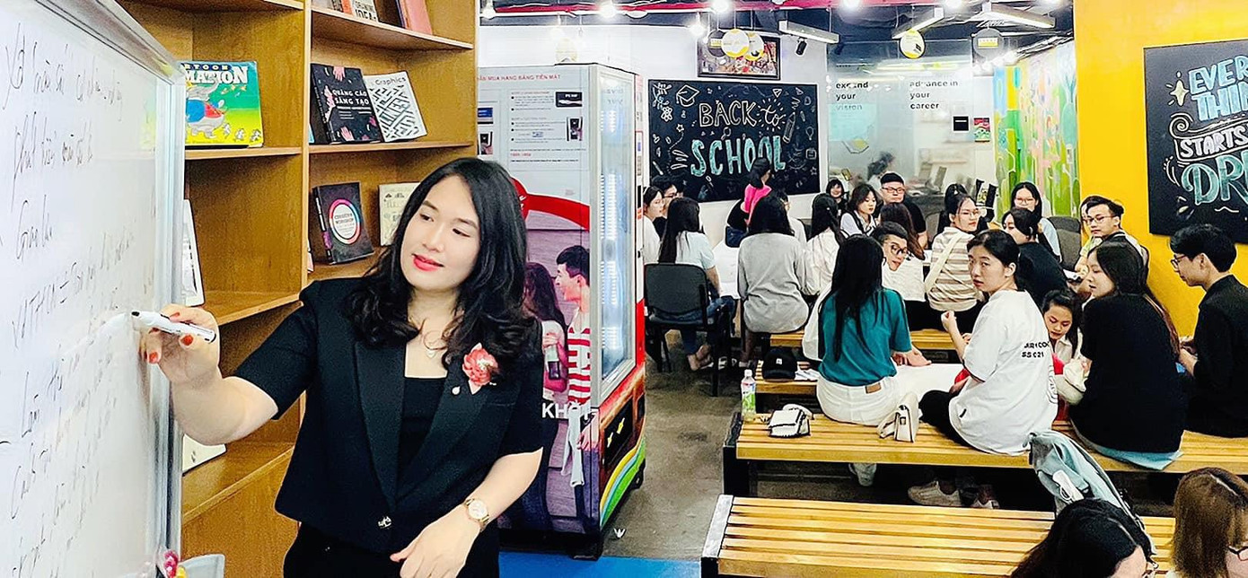 Chủ tịch tập đoàn GBM Nguyễn Mến chia sẻ tại chương trình.