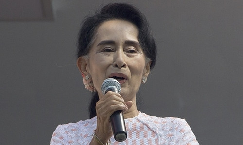 Chân dung 'Quý bà' Myanmar Aung San Suu Kyi ảnh 18
