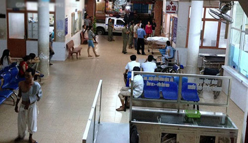 Mặc dù được đưa đến bệnh viện cấp cứu nhưng anh Thanh đã không qua khỏi