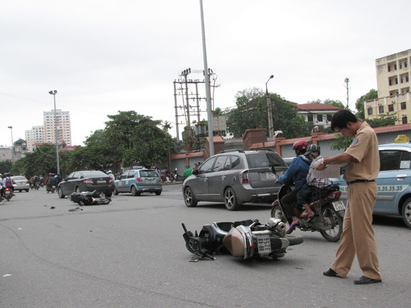 Hiện trường vụ tai nạn