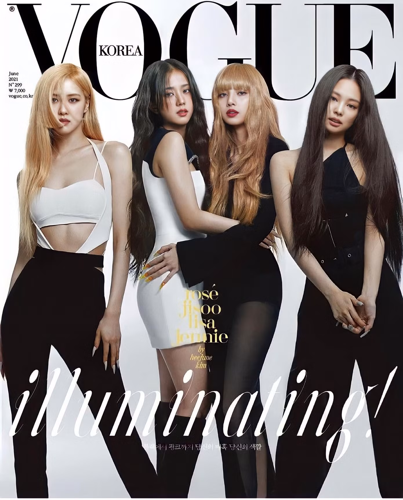 Black Pink lên Vogue các nước rất nhiều lần, cả nhóm và các thành viên.