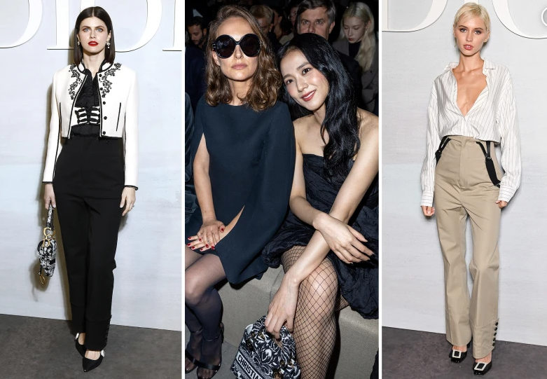 Show Dior quy tụ nhiều cái tên quyền lực. Show Dior quy tụ nhiều cái tên quyền lực.