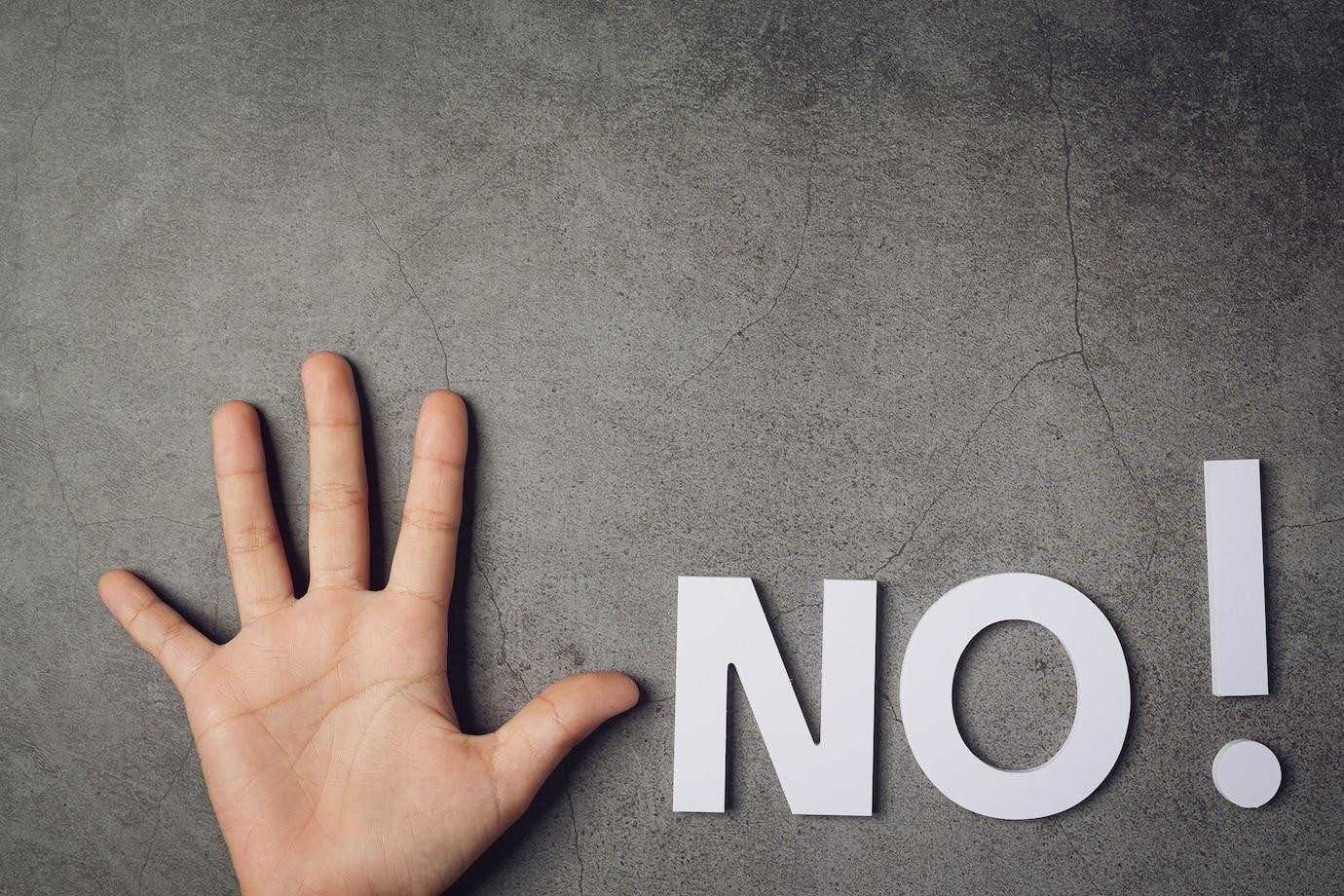 Có 5 dấu hiệu nhận ra đây là lúc phải nói lời từ chối. Có 5 dấu hiệu nhận ra đây là lúc phải nói lời từ chối.