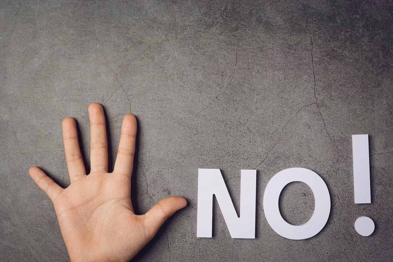 Có 5 dấu hiệu nhận ra đây là lúc phải nói lời từ chối.