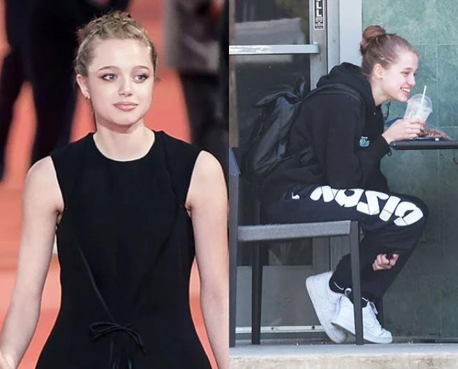 Vóc dáng và thần thái Shiloh không gọt giũa, nhưng khuôn mặt thì cực phẩm.