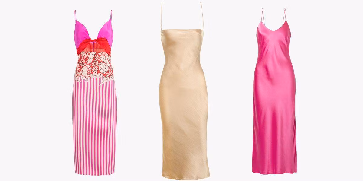 Đầm 2 dây có thể hoàn toàn dự tiệc nếu phối hợp phụ kiện hoặc theo công thức Kendall.