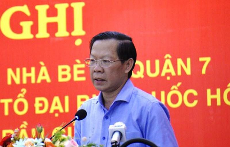 Chủ tịch UBND TPHCM Phan Văn Mãi trả lời các cử tri