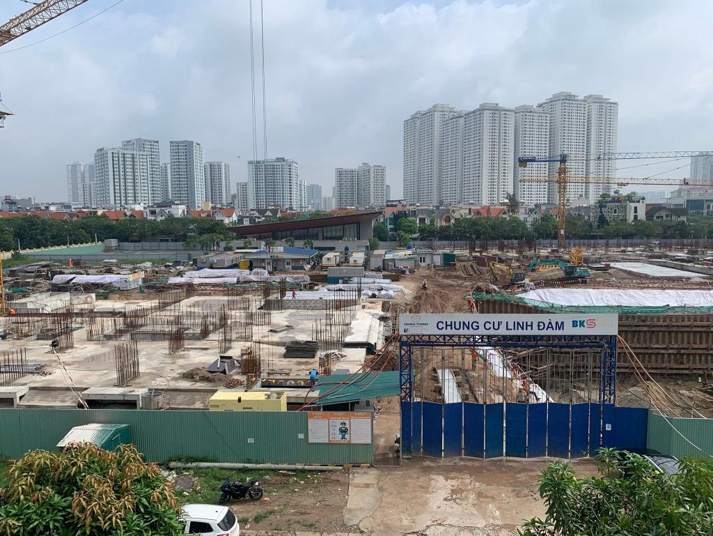 Dự án Melody Residences (quận Hoàng Mai) có giá khoảng 45 triệu đồng/m2 của chủ đầu tư Hưng Thịnh.