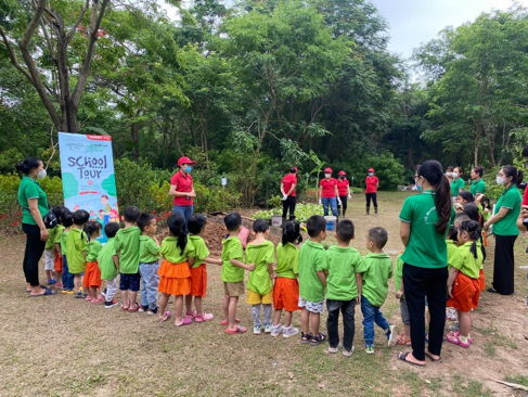 Hoạt động “School tour” đến thăm vườn ươm Gamuda của các cháu mẫu giáo Hà Nội Hoạt động “School tour” đến thăm vườn ươm Gamuda của các cháu mẫu giáo Hà Nội