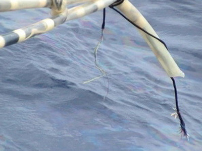 Cáp thăm dò của tàu Bình Minh 02 bị tàu hải giám Trung Quốc cắt đứt Nguồn: TTXVN