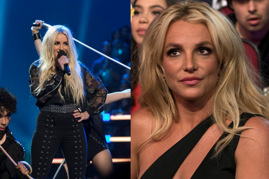 Britney Spears khó chịu ra mặt khi em gái trình diễn lại hit của mình.