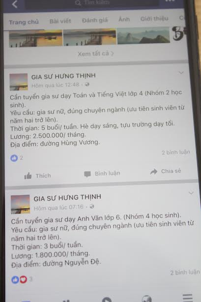 Sinh viên lập facebook lừa đảo xin việc ảnh 2