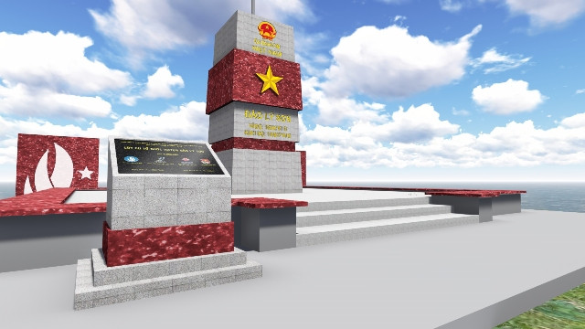 Phương án thiết kế hạng mục bia đá – ý tưởng của Sinh viên Đại học Kiến trúc Hà Nội