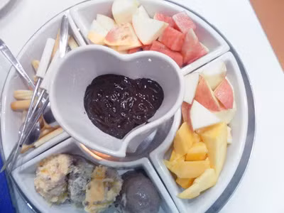 Chocolate luôn đi với hình ảnh trái tim
