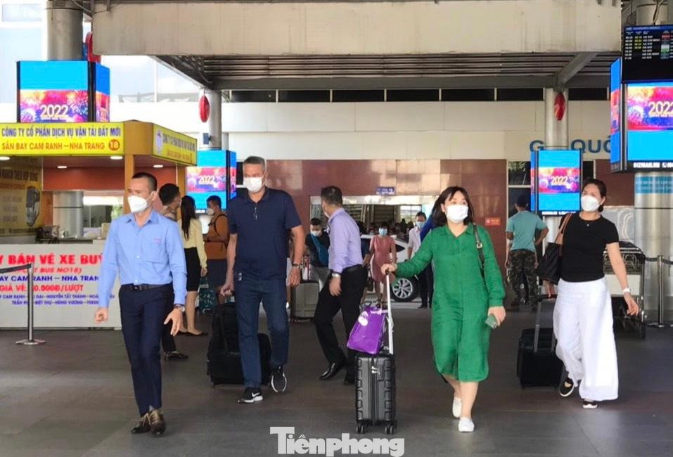 Đa phần khách đến Cảng hàng không quốc tế Cam Ranh - Khánh Hoà đều là khách nội địa.