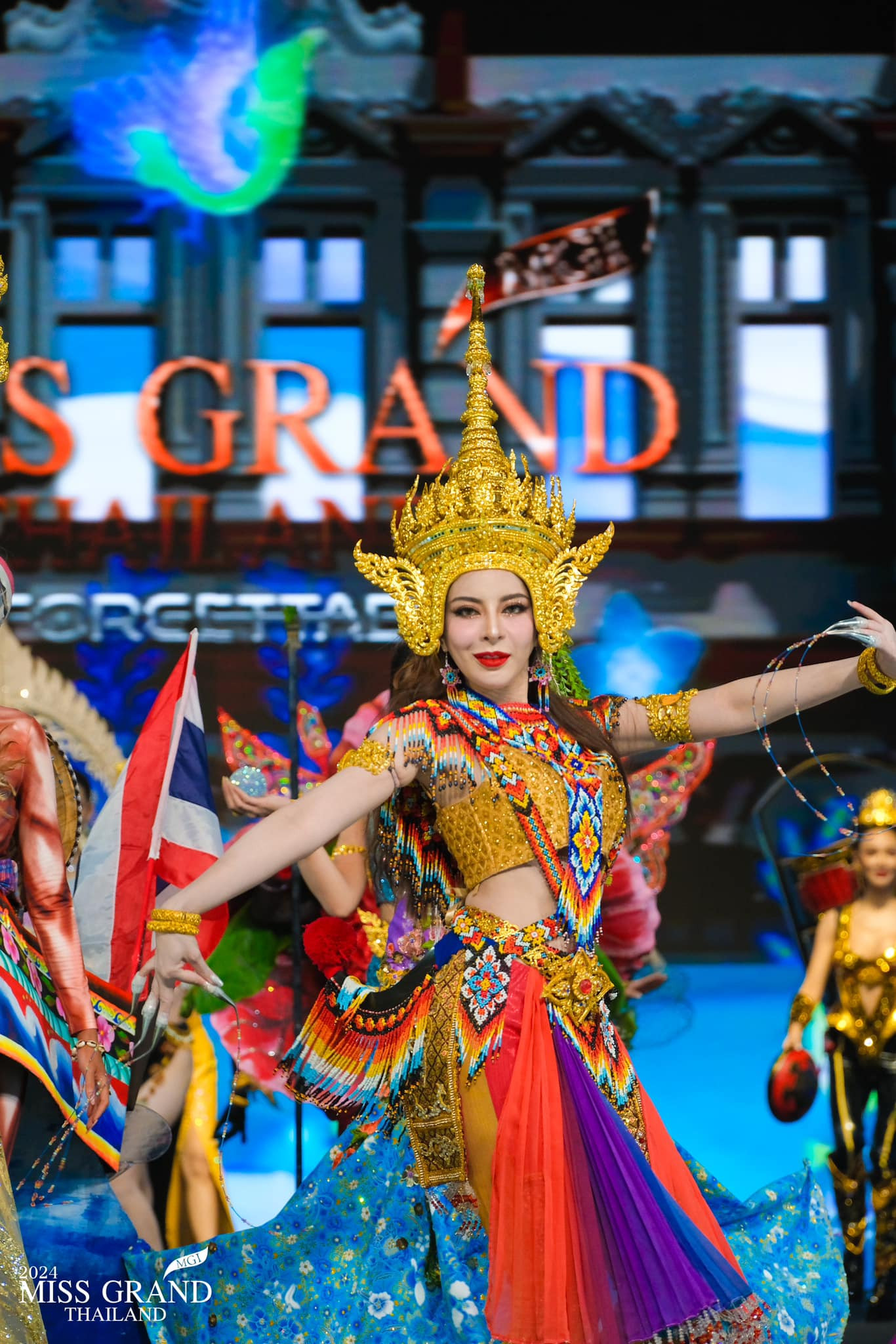 Với sự độc đáo trong văn hóa vùng miền, đại diện của những tỉnh, thành ở Hoa hậu Hòa bình Thái Lan mang đến những thiết kế độc đáo, thú vị.