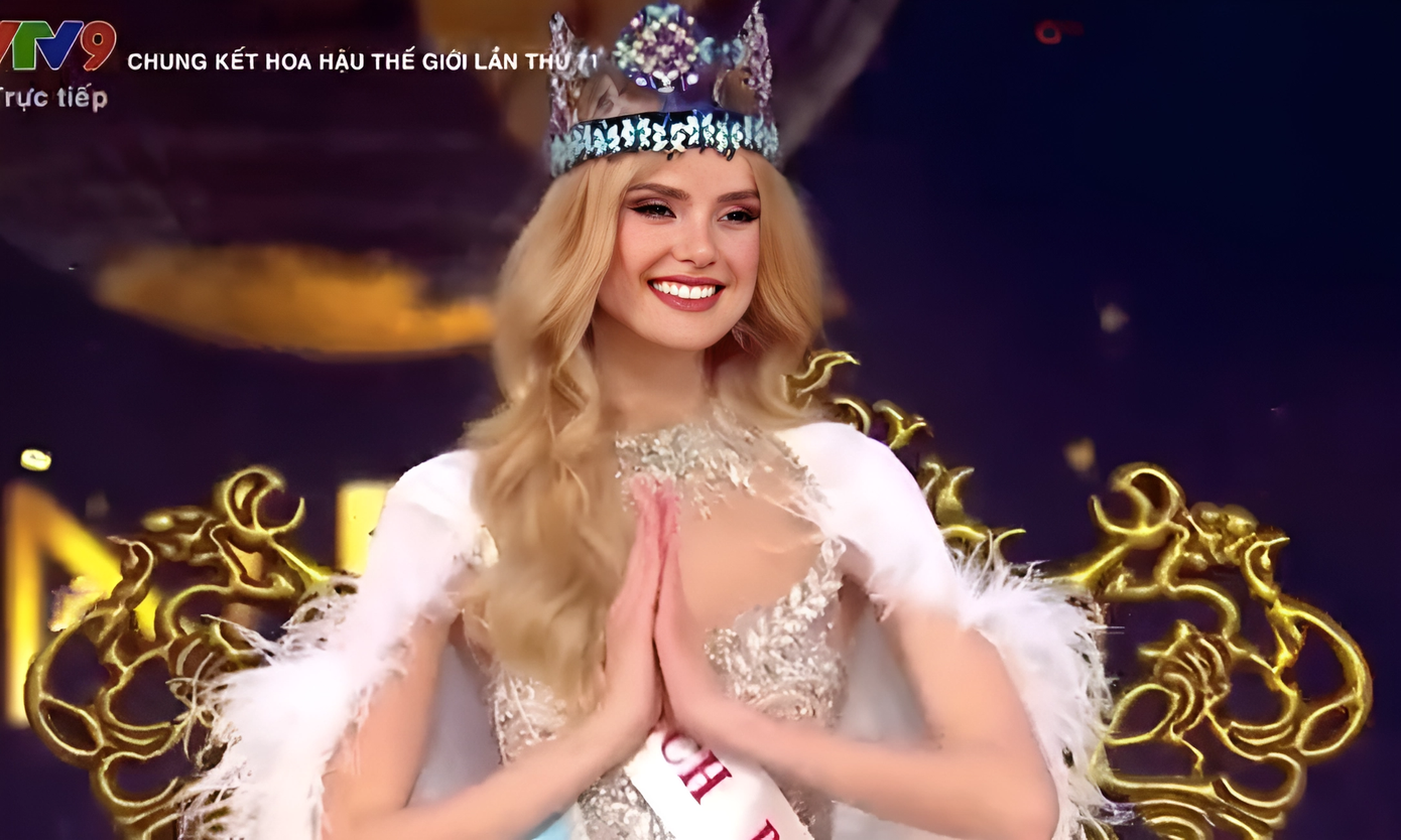 Người đẹp Cộng hoà Czech- Krystyna Pyszková đăng quang hoa hậu. Đại diện Lebanon giành ngôi vị Á hậu 1. Người đẹp Cộng hoà Czech- Krystyna Pyszková đăng quang hoa hậu. Đại diện Lebanon giành ngôi vị Á hậu 1.