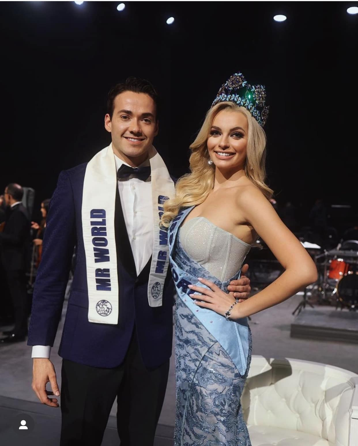 Đương kim Mr World 2019 Jack Heslewood.