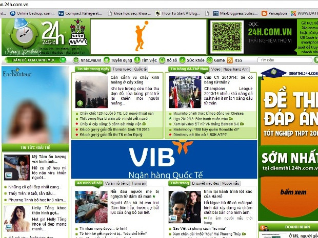 Website 24h Website 24h.com.vn