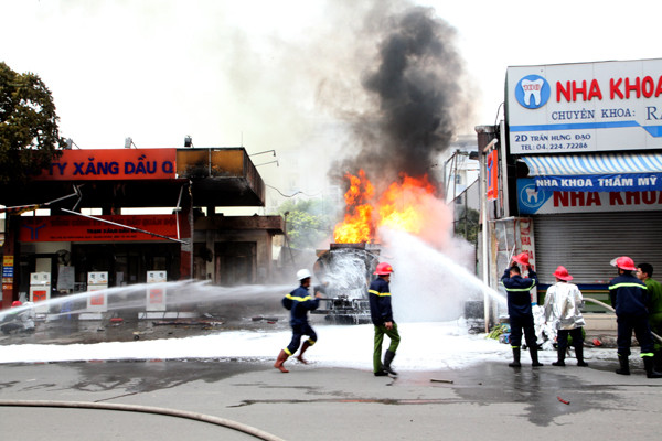 Hiện trường vụ cháy