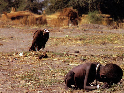 Bức ảnh đoạt giải Pulitzer của Kevin Carter. Bức ảnh đoạt giải Pulitzer của Kevin Carter