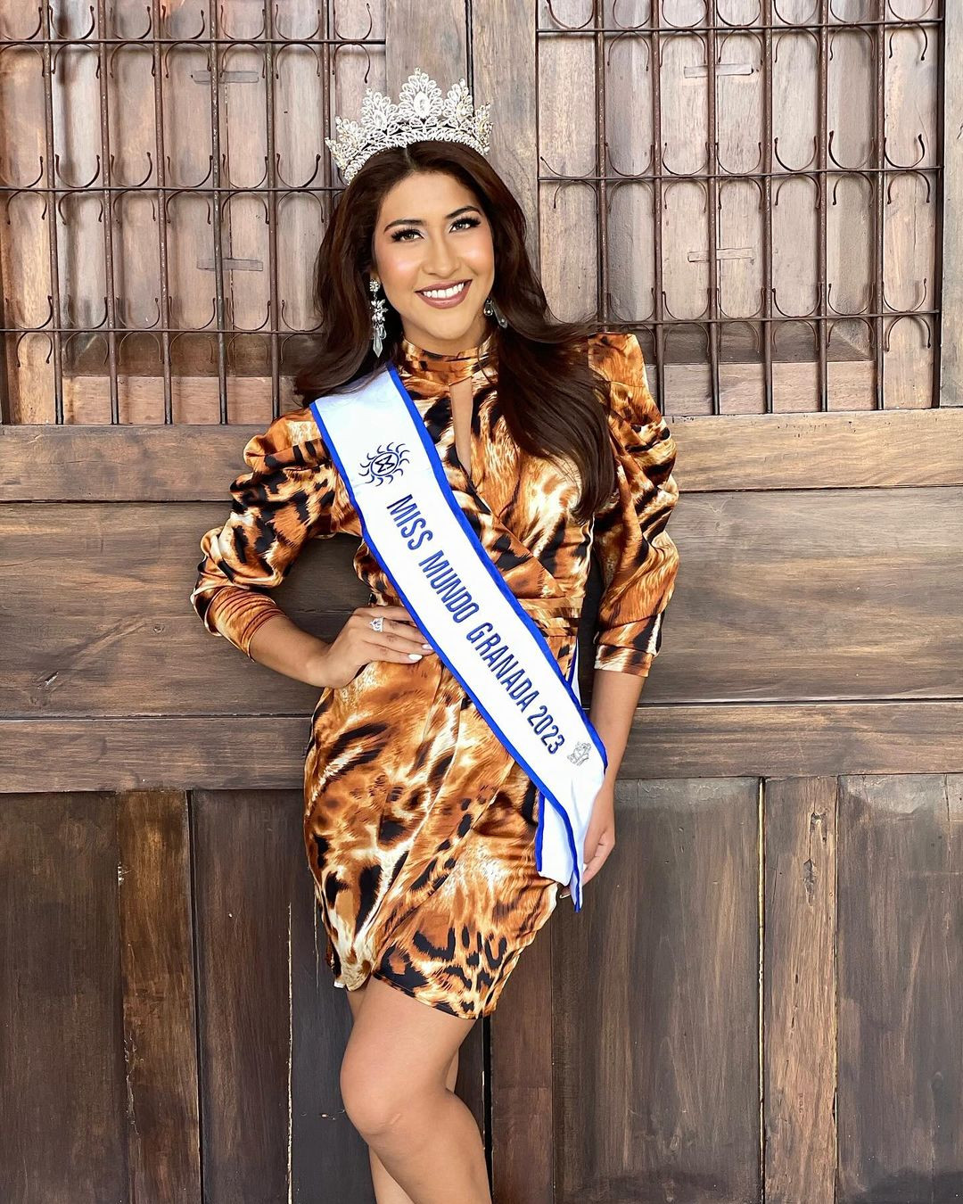 Julia Aguilar năm nay 20 tuổi, được bổ nhiệm để thay thế người chiến thắng ban đầu là Ismeli Jarquín, đã từ bỏ vương miện vì lý do cá nhân.