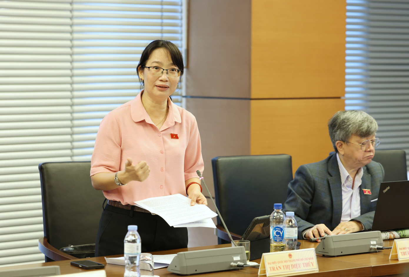 ĐB Trần Thị Diệu Thúy, Phó Chủ tịch UBND TP.HCM. Ảnh: Như Ý.