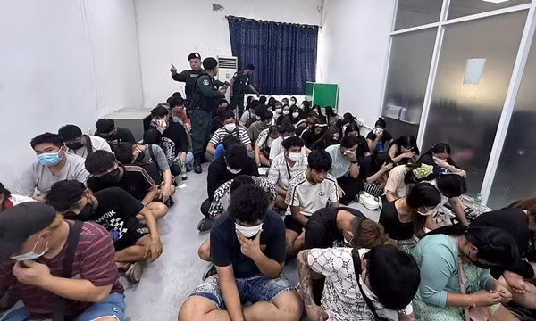 Cảnh sát Campuchia triệt phá một ổ nhóm tội phạm người nước ngoài hoạt động trên lãnh thổ Campuchia.
