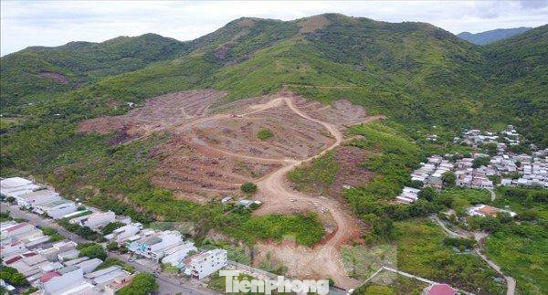 Đất quy hoạch rừng phòng hộ được giao làm dự án Horizon Nha Trang.