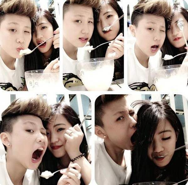 Cặp đôi này thương xuyên đăng ảnh cá nhân và những sinh hoạt thường ngày lên mạng xã hội