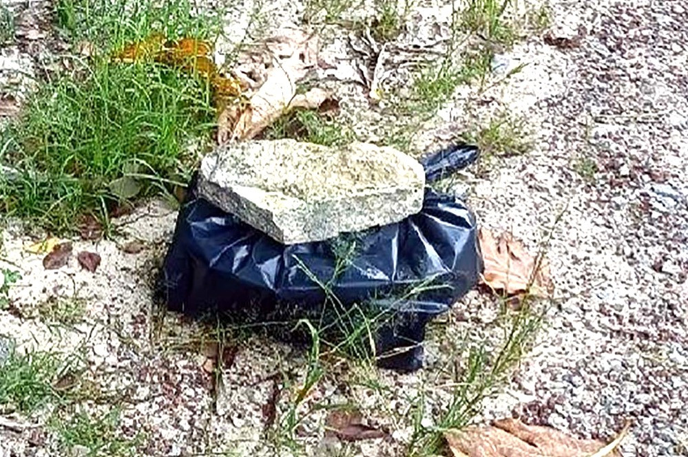 Túi nilon bên trong có hộp nhựa đựng thi thể trẻ sơ sinh (Ảnh: Tuấn Tú) Túi nilon bên trong có hộp nhựa đựng thi thể trẻ sơ sinh (Ảnh: Tuấn Tú)