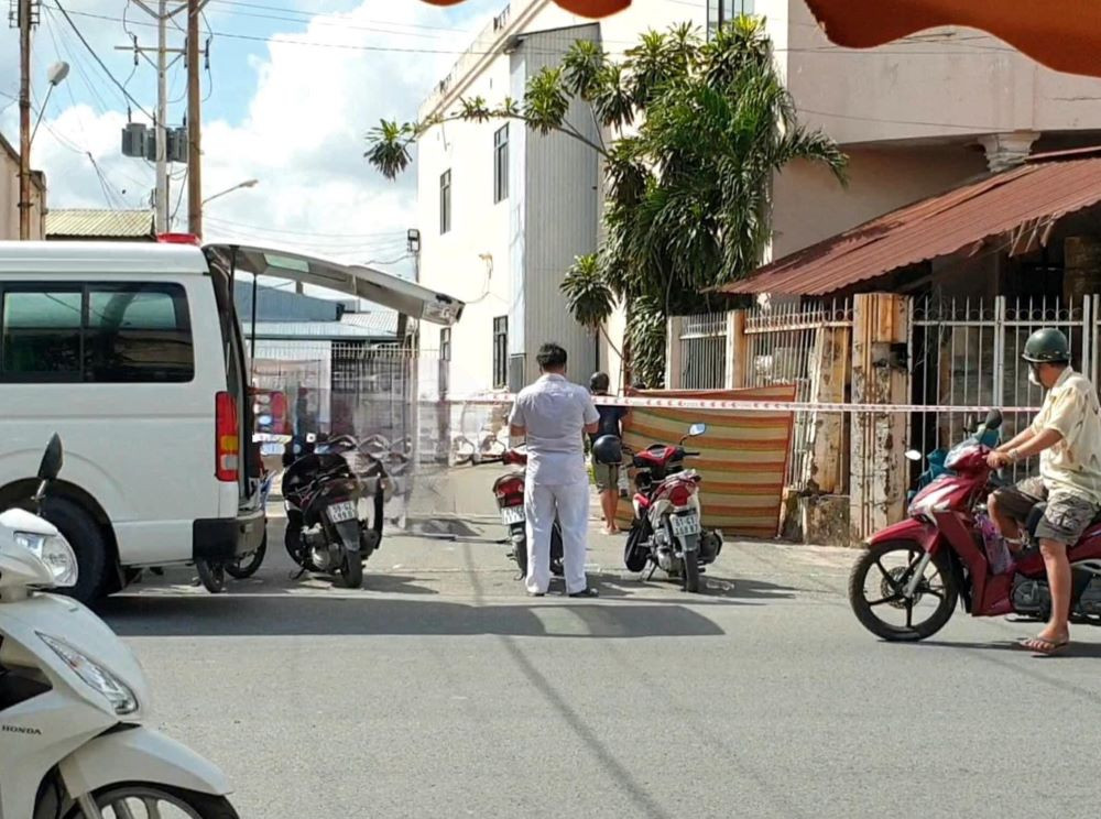 Hiện trường nơi xảy ra vụ việc