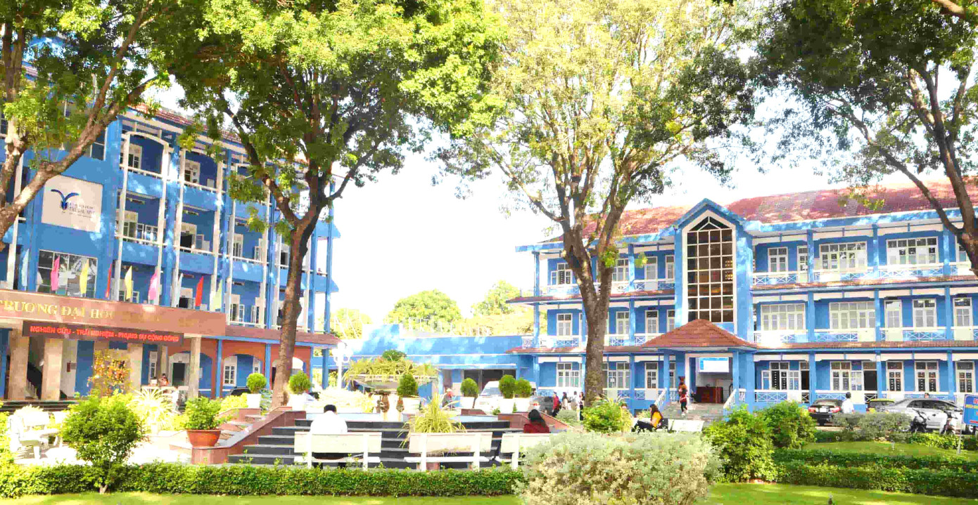 Một góc trường Đại học Thủ Dầu Một Một góc trường Đại học Thủ Dầu Một