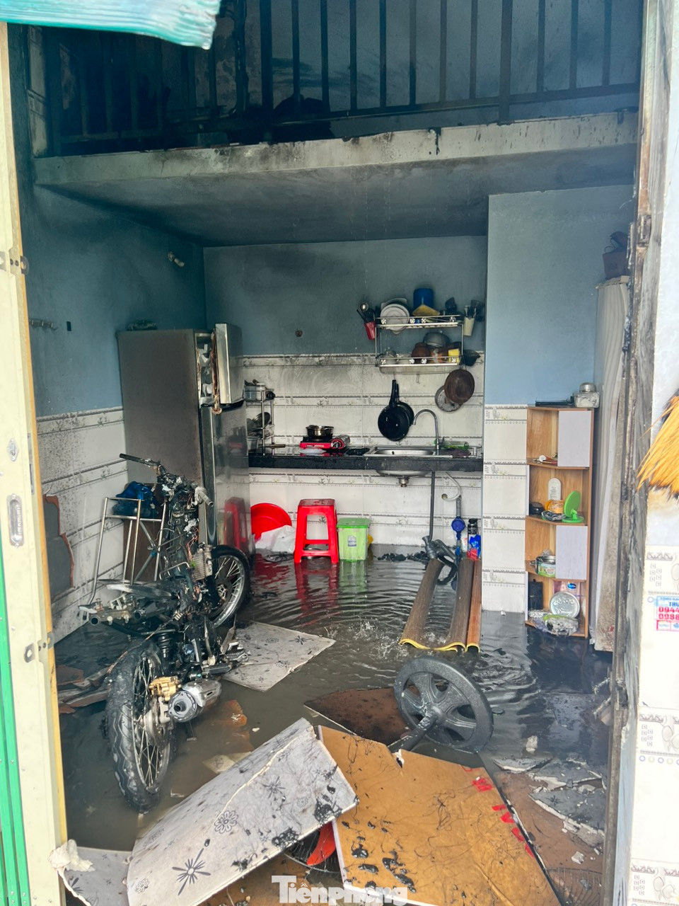 Hiện trường vụ nổ