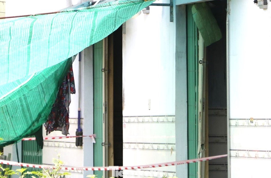 Hiện trường đang được phong tỏa để điều tra