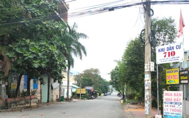 Khu nhà ở công nhân viên do Công ty Công trình giao thông 710 làm chủ đầu tư