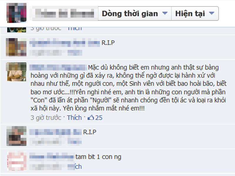 Một dòng comment của cư dân mạng