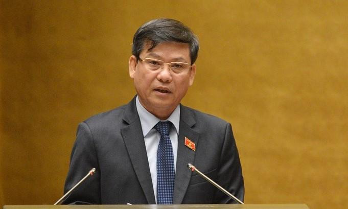 Ông Lê Minh Trí được giới thiệu để bầu làm Viện trưởng VKSND tối cao (ảnh Như Ý)