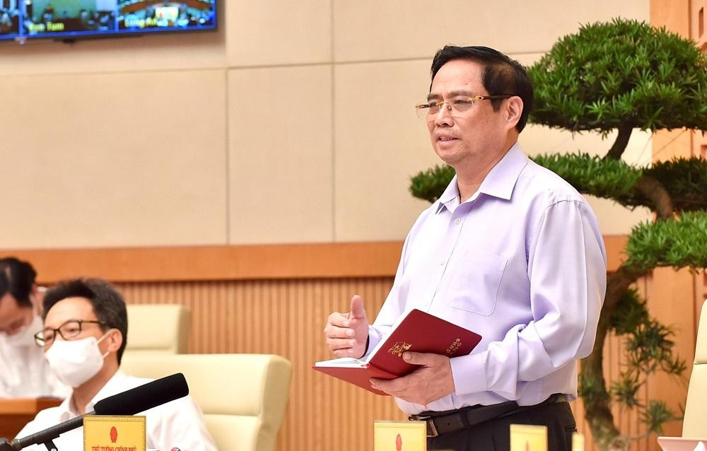 Thủ tướng Phạm Minh Chính phát biểu kết luận hội nghị (ảnh Nhật Minh) Thủ tướng Phạm Minh Chính phát biểu kết luận hội nghị (ảnh Nhật Minh)