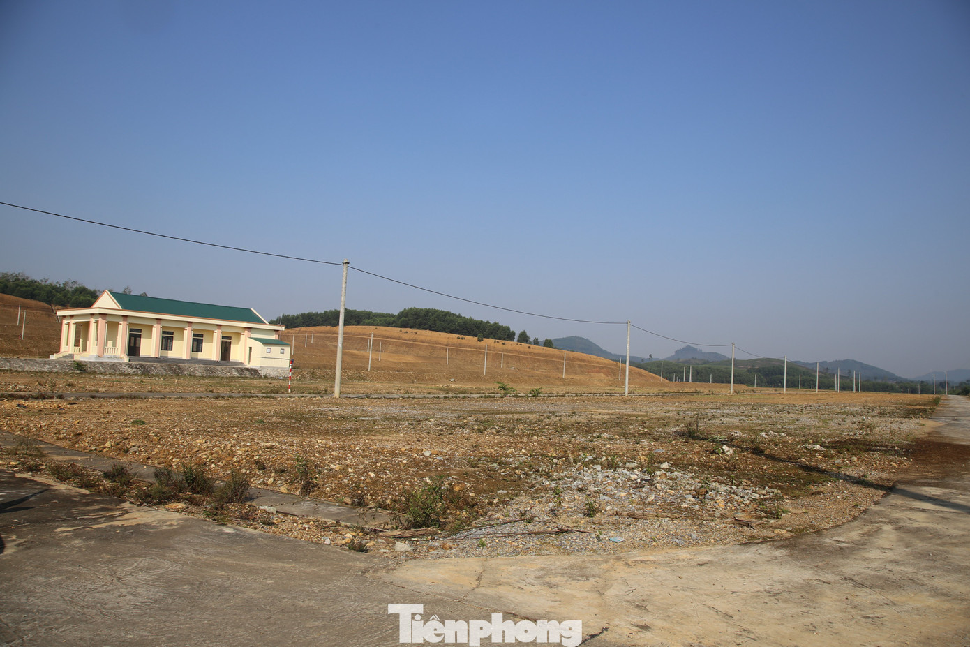 Hạ tầng tại khu tái định cư Điền Mỹ đã hoàn thiện.