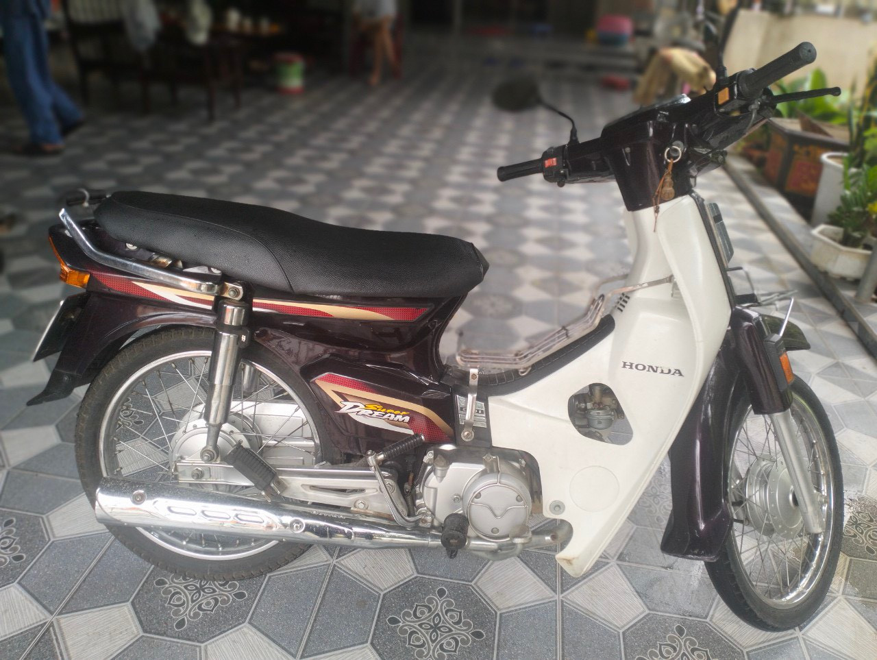 Chiếc xe anh X.T đang sử dụng tại huyện Can Lộc (Hà Tĩnh). Ảnh: XT