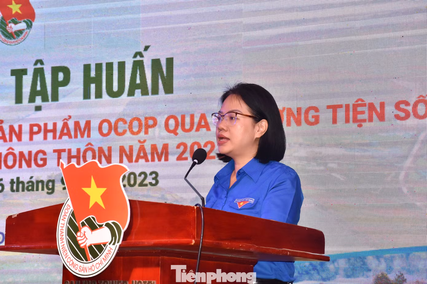 Chị Nguyễn Thị Thu Vân - Trưởng Ban Thanh niên nông thôn T.Ư Đoàn.