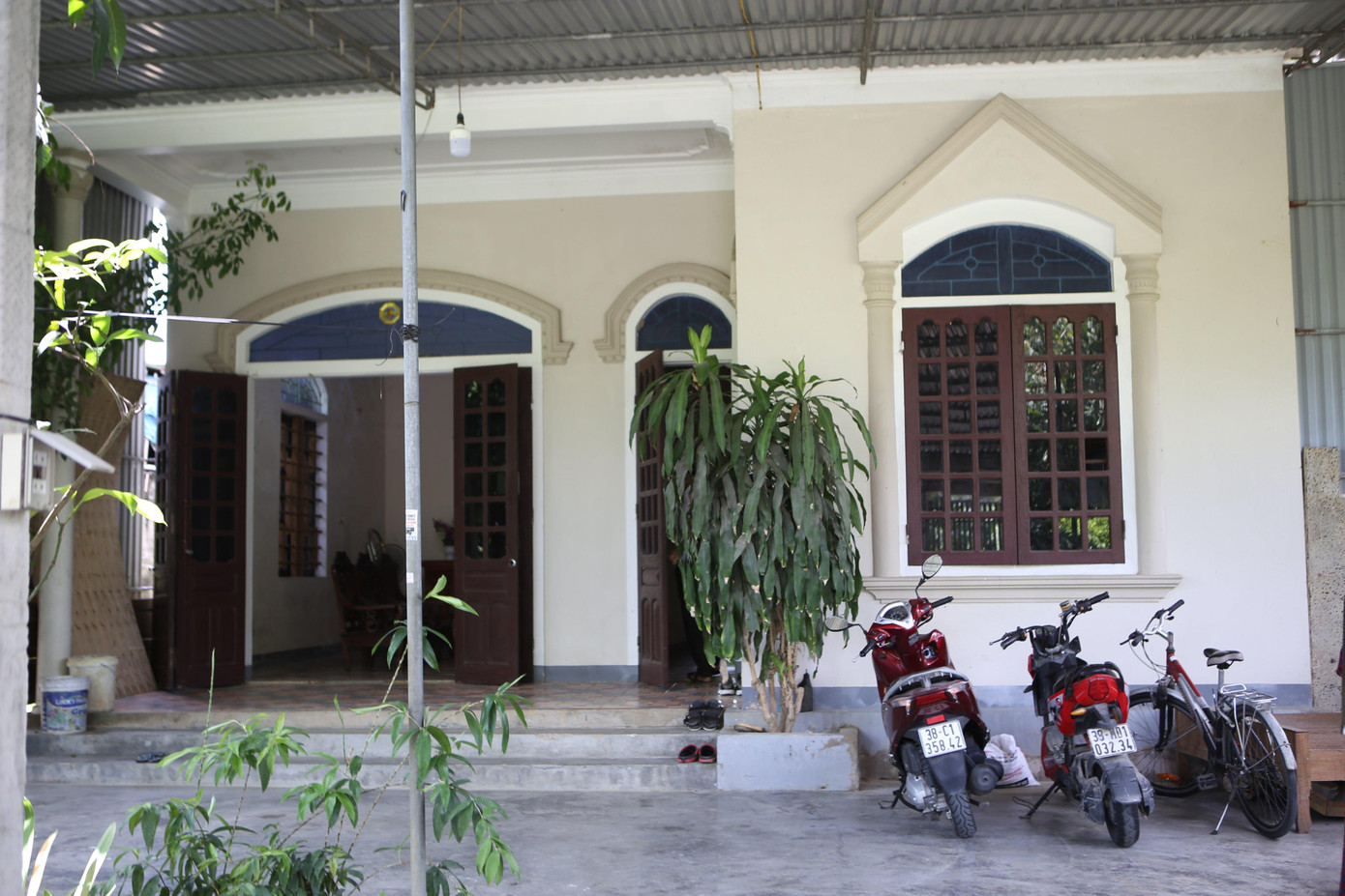 Căn nhà của gia đình Kim Anh đang sống tại TP Hà Tĩnh. Căn nhà của gia đình Kim Anh đang sống tại TP Hà Tĩnh.