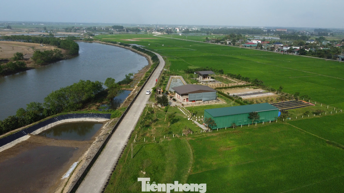 Công trình đền có kiến trúc cổ kính độc đáo với các hạng mục như cổng tam quan, sân đền, hạ điện và thượng điện. Ngôi đền nằm giữa cánh đồng lúa, mặt trước hướng ra sông. Công trình đền có kiến trúc cổ kính độc đáo với các hạng mục như cổng tam quan, sân đền, hạ điện và thượng điện. Ngôi đền nằm giữa cánh đồng lúa, mặt trước hướng ra sông.