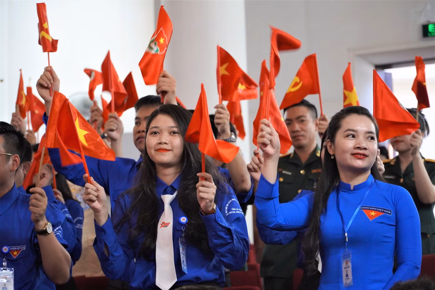Rực rỡ sắc màu tại Đại hội.